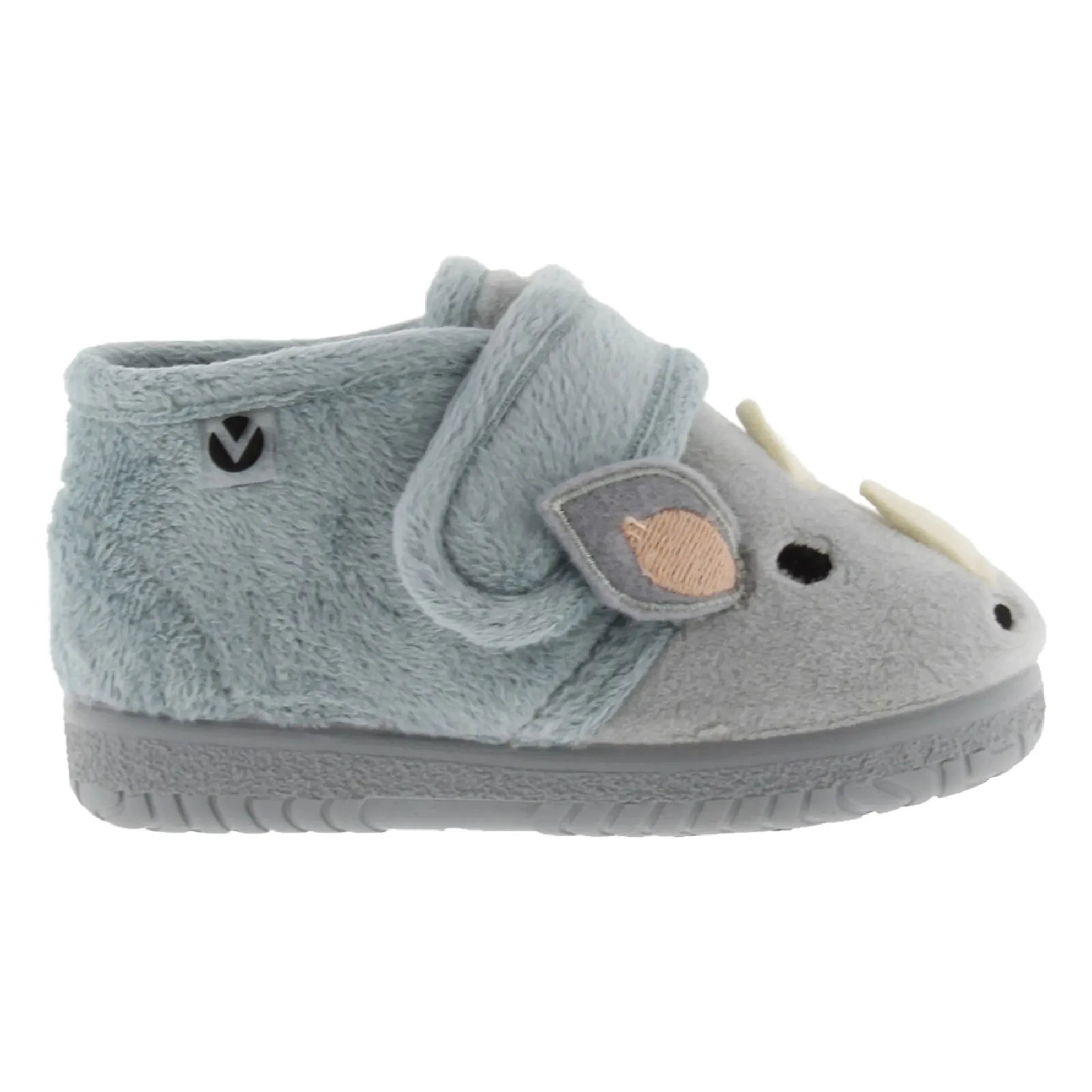 Victoria - Ojalá Nashorn Hausschuhe | Blau