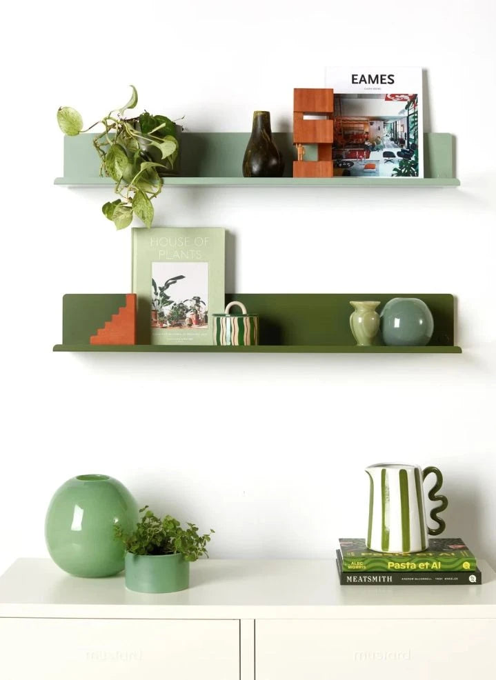 Mustard Made - Ledge Metall Wandregal | Salbei