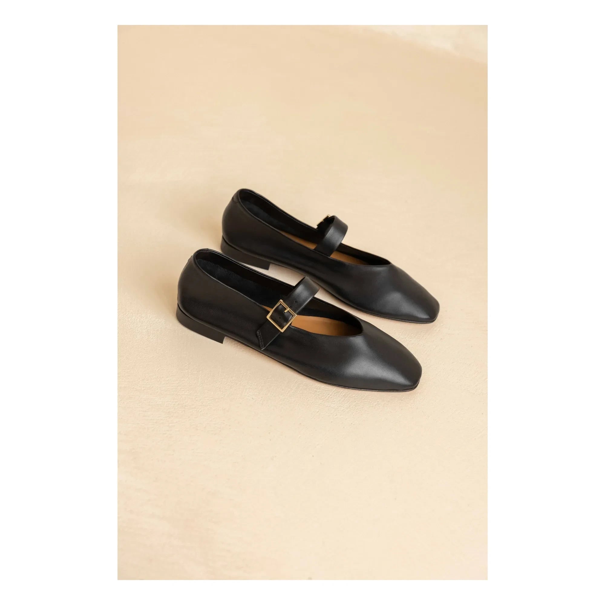 Bobbies - Babet Ouna Leder | Schwarz
