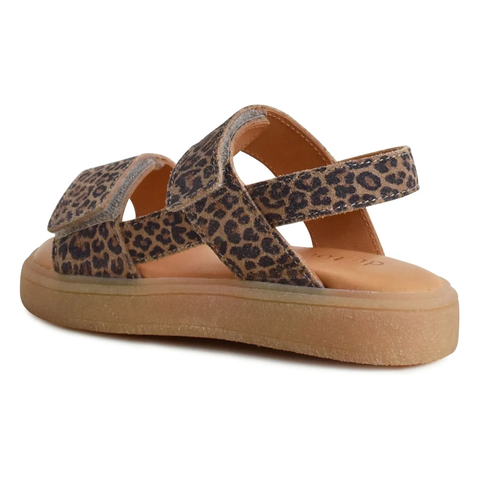 du Loua - Du Malu Leopard Wildledersandalen | Braun