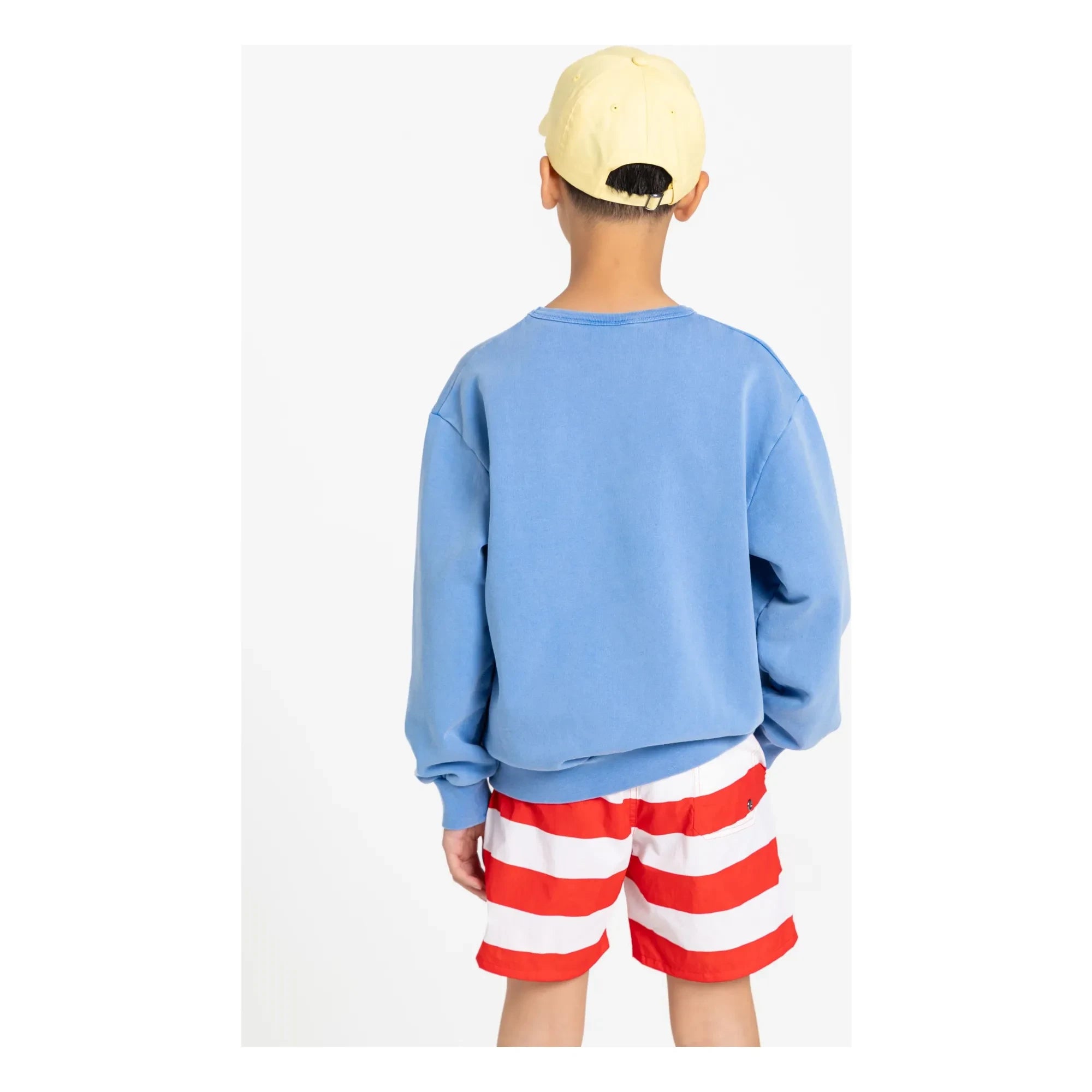 Smallable Kid - Arlo Bio-Baumwoll Sweatshirt | Königsblau