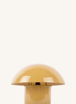 Present Time - Fat Mushroom Tischlampe | Senfgelb