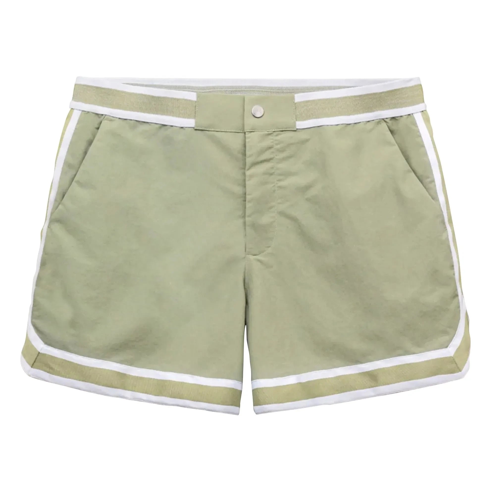 Ché Studios - Baller Badeshorts | Beige - Grün