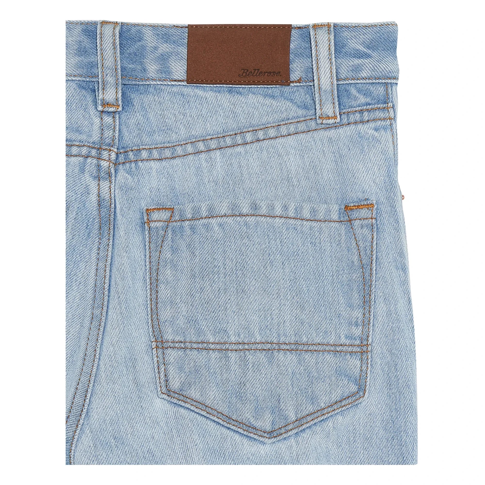 Bellerose - Jean Wide Leg Gardenia | Gebleichter Denim