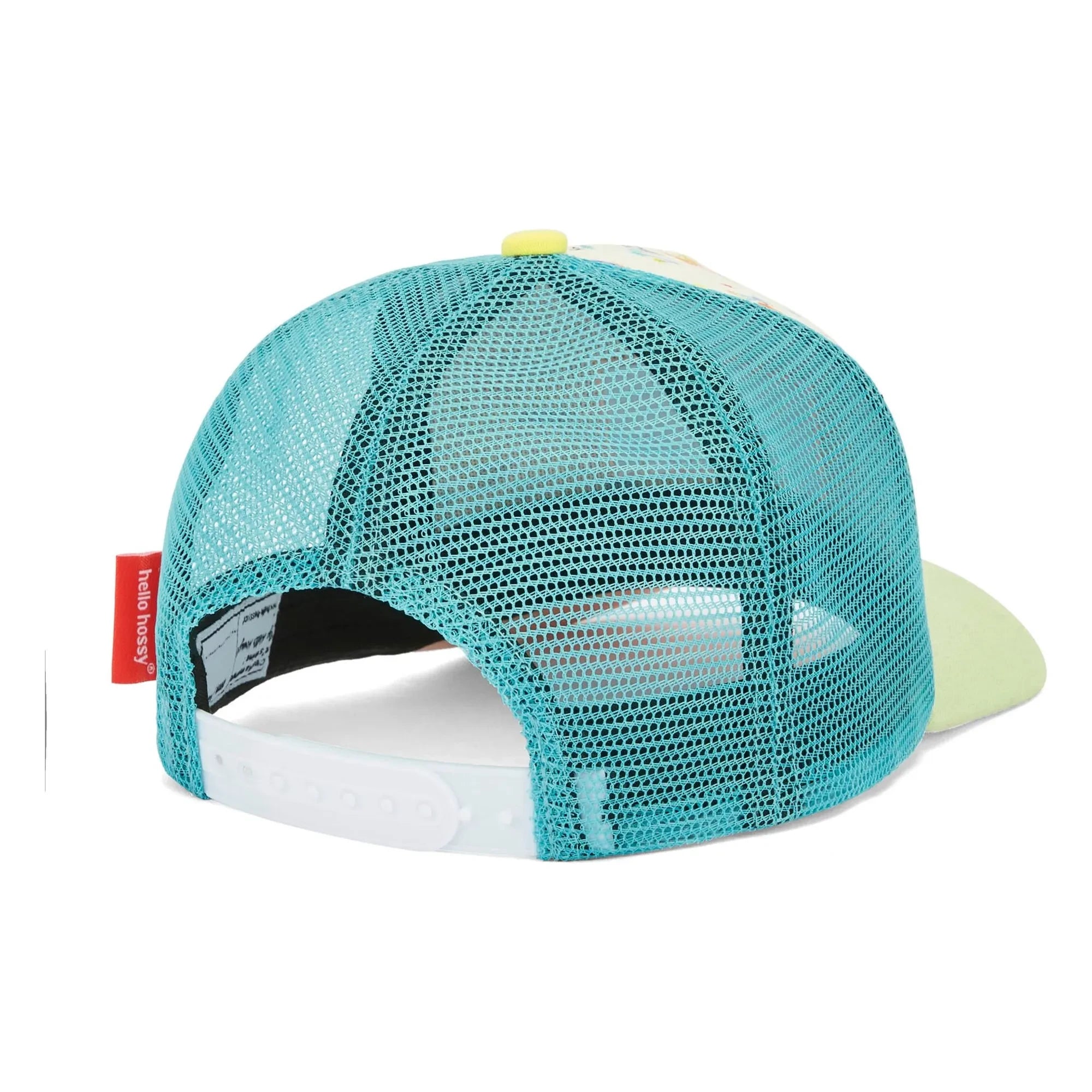 Hello Hossy - Trucker-Kappe mit geschwungenem Schirm Miami Beach Recycelte Fasern | Beige