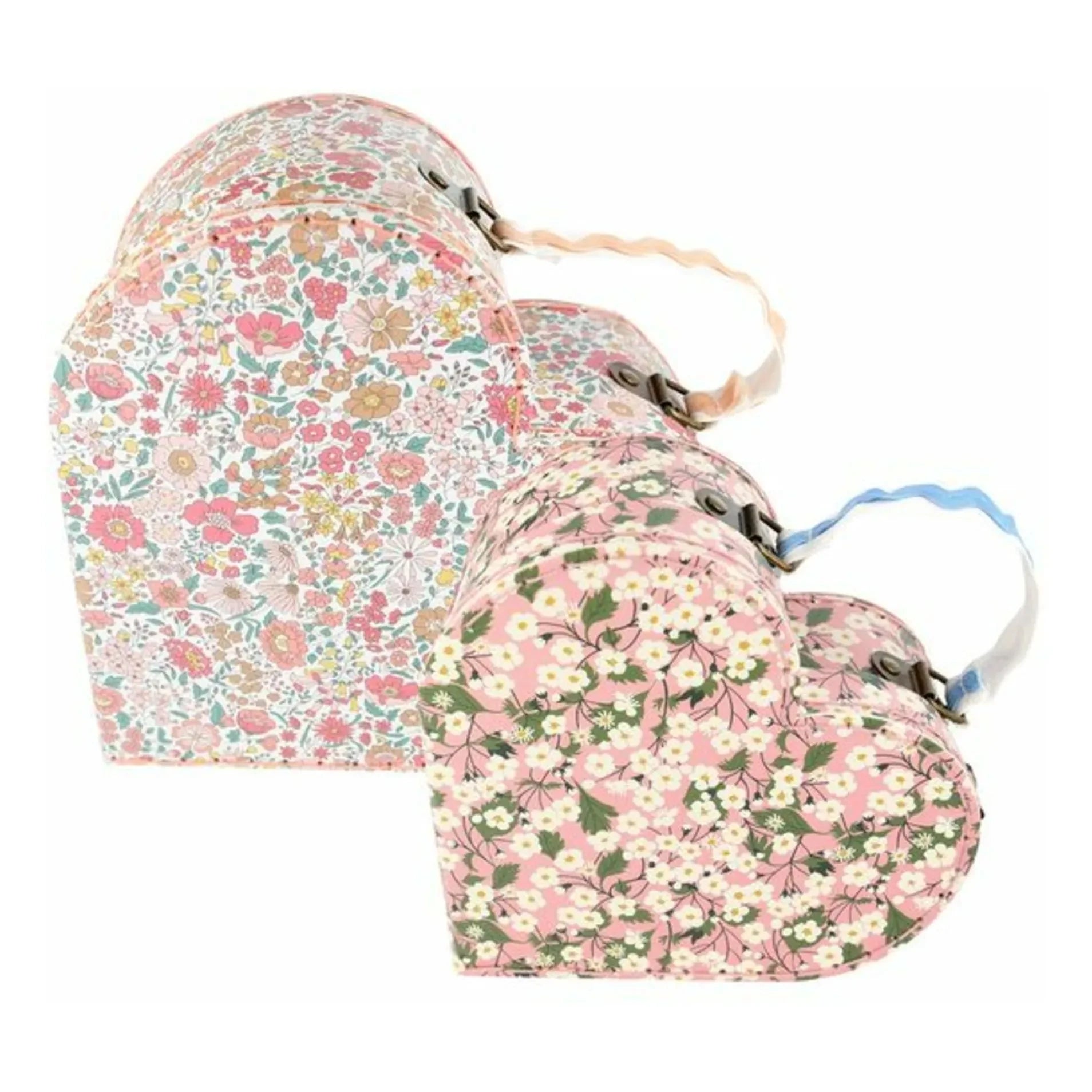 Meri Meri - Kleine Aufbewahrungsboxen Herzen - Meri Meri x Liberty