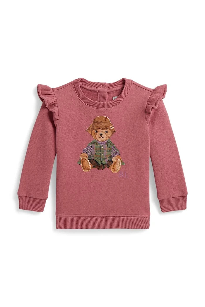 Polo Ralph Lauren pamuklu çocuk sweatshirt