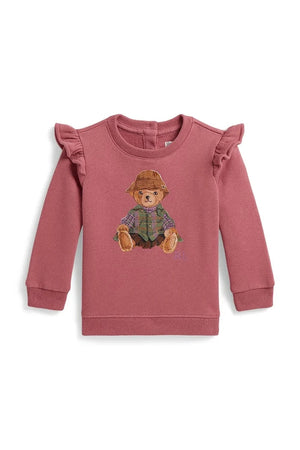 Polo Ralph Lauren pamuklu çocuk sweatshirt