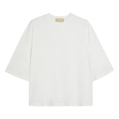 Momoni - Jornada Baumwoll-T-Shirt | Weiß