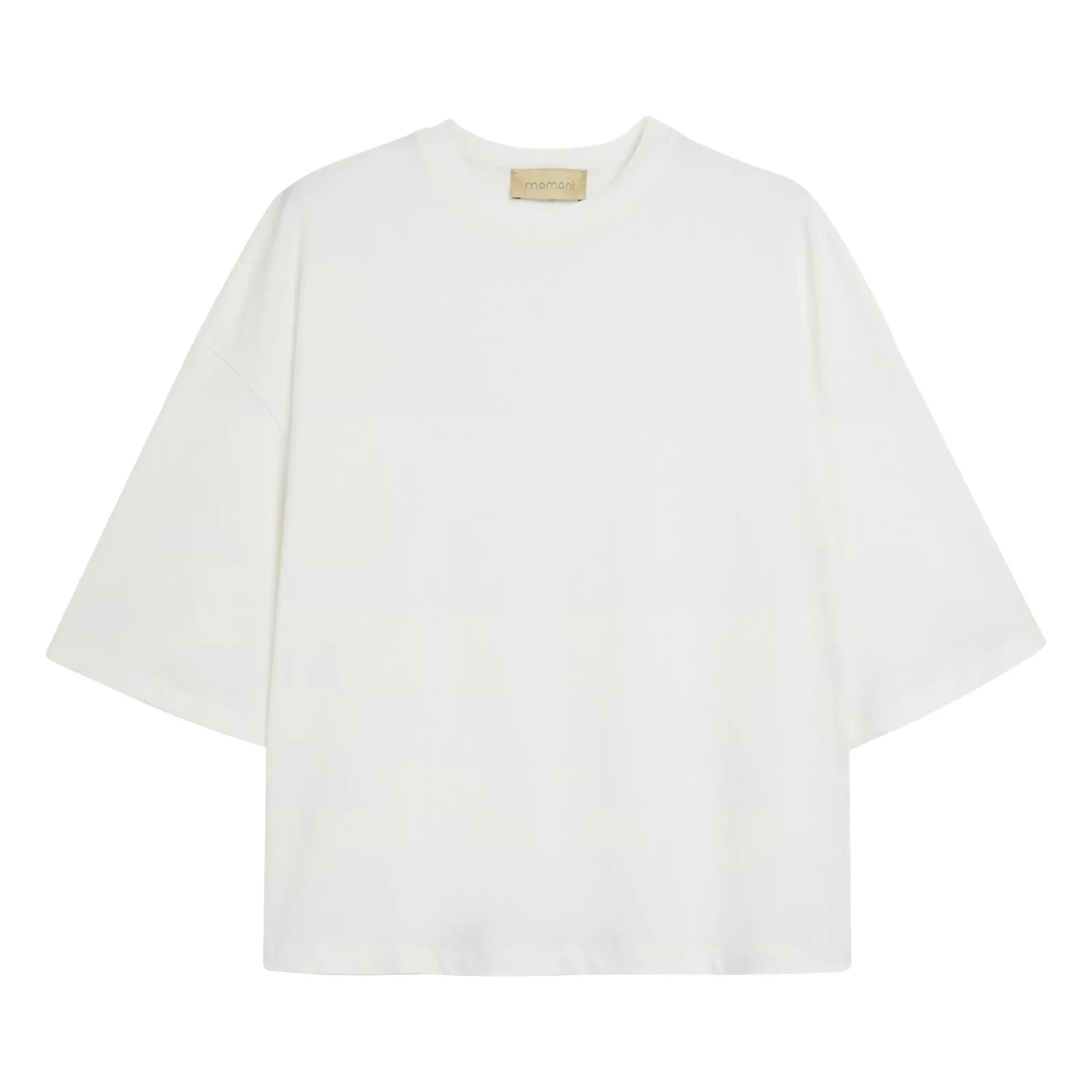 Momoni - Jornada Baumwoll-T-Shirt | Weiß