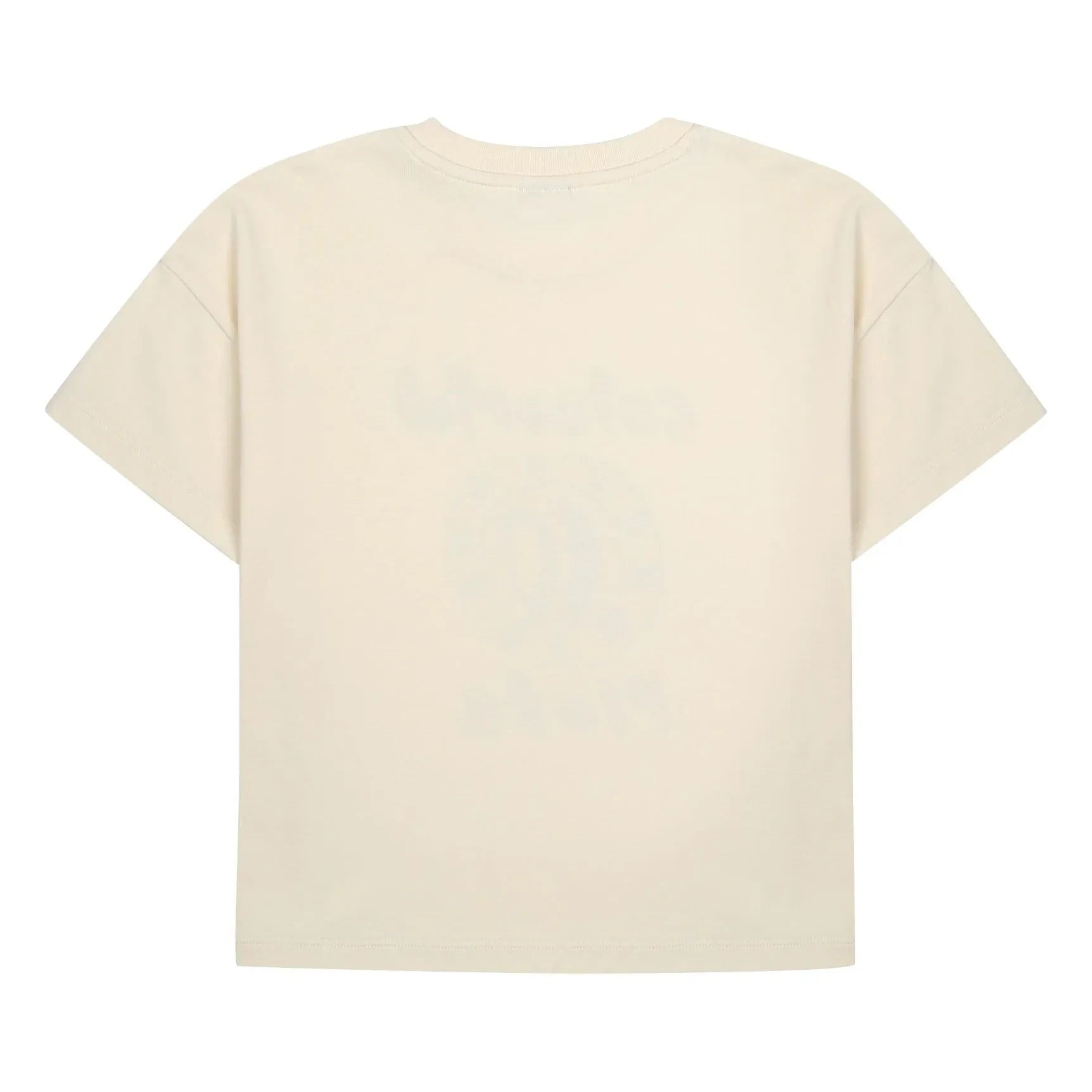 Jelly Mallow - Buntes Teller T-Shirt | Elfenbein