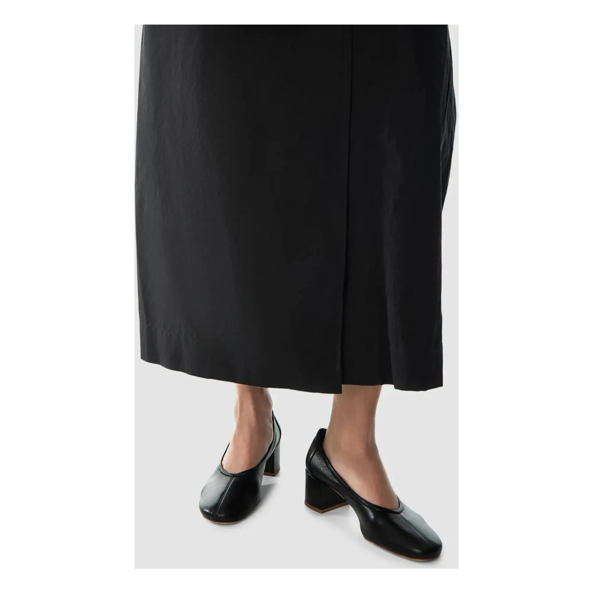 BY FAR - Prudence 45 Leder Ballerinas | Schwarz