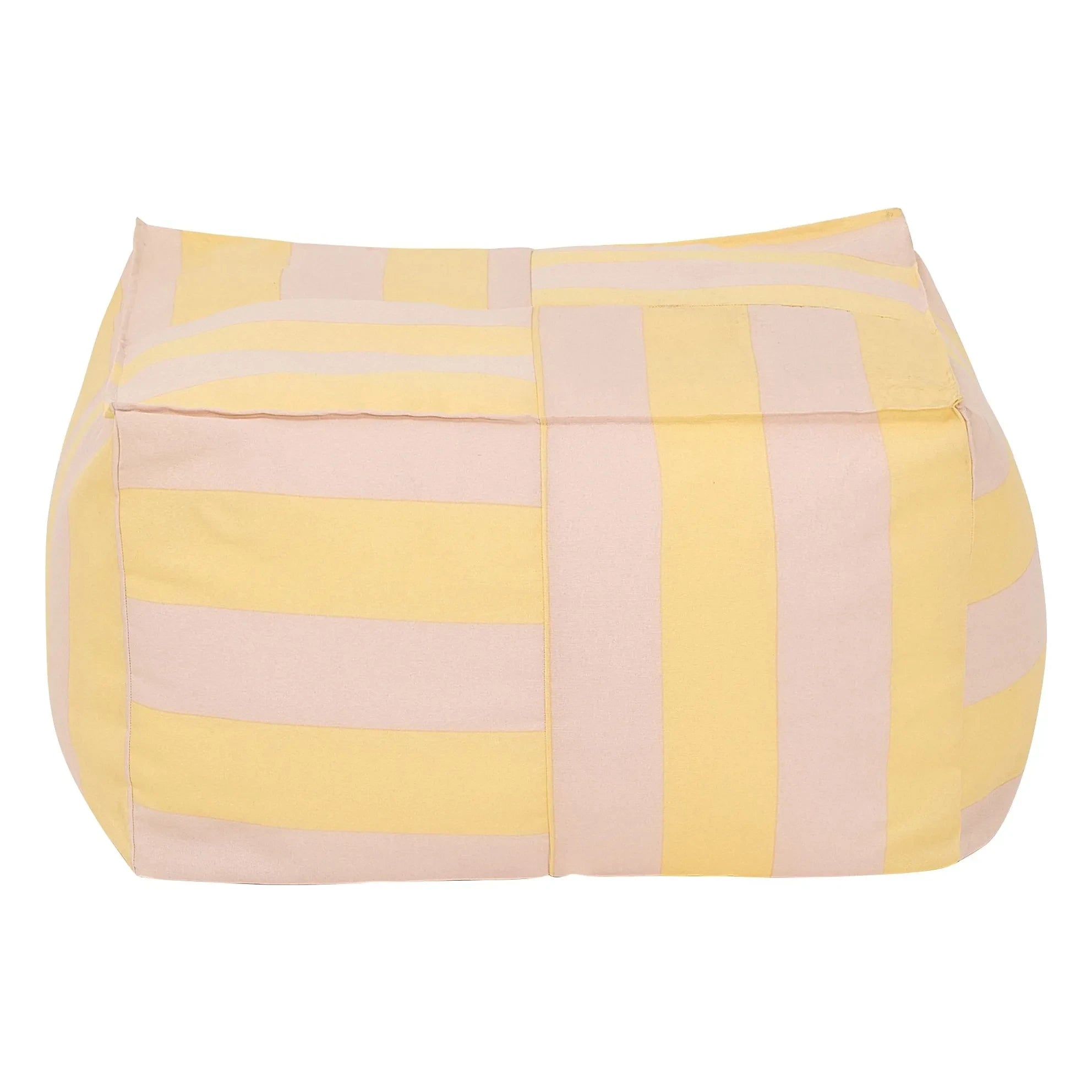 Nobodinoz - Outdoor Ottoman Pouf Otto | Gelb