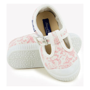 Tartine et Chocolat - Canvas Babyschuhe | Hellrosa