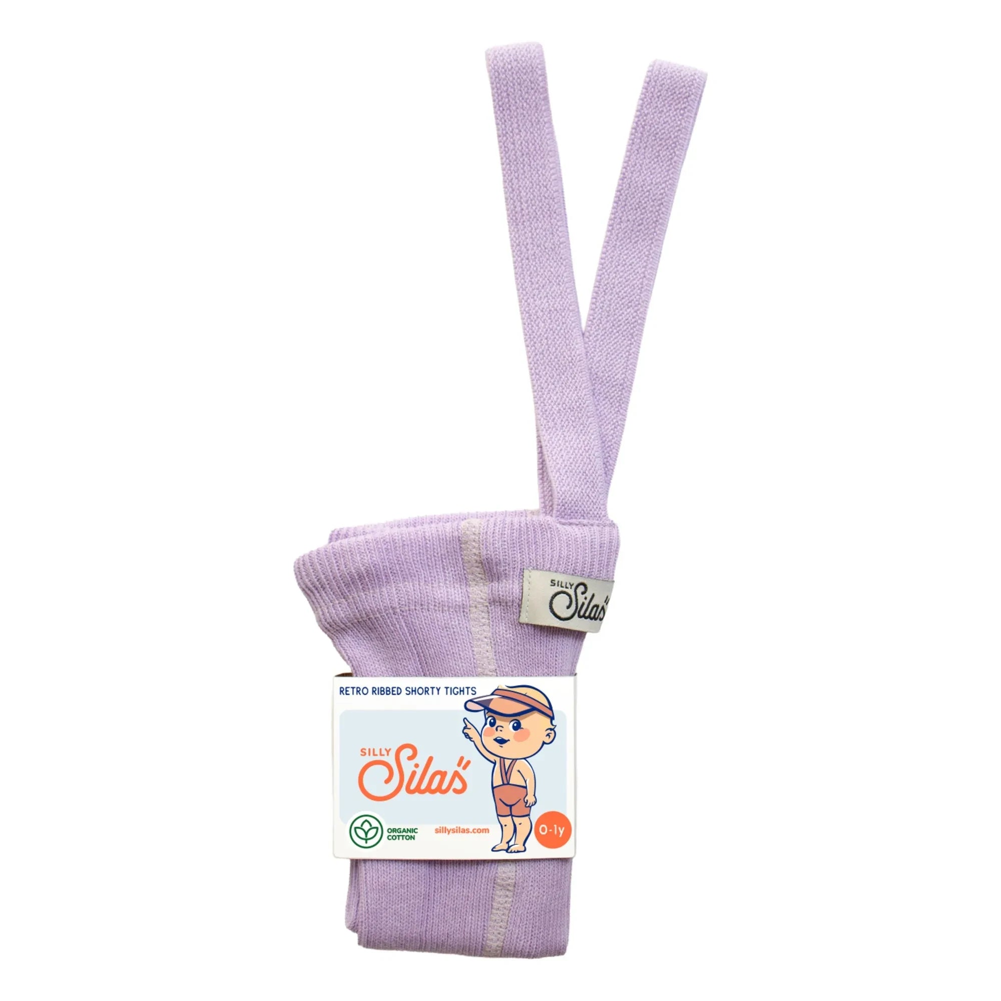 Silly Silas - Bio-Baumwoll-Kurzleggings | Lavendel
