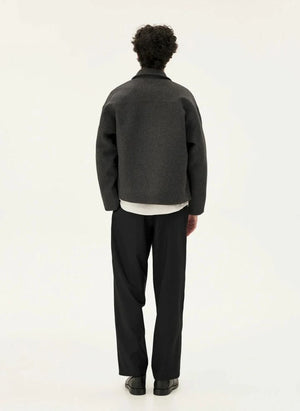 Noyoco - Holar Wolljacke | Kohlegrau