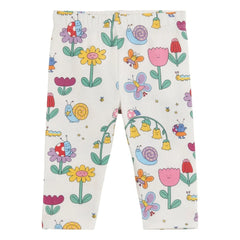 Stella McCartney Kids - Leggings aus Bio-Baumwolle | Elfenbein