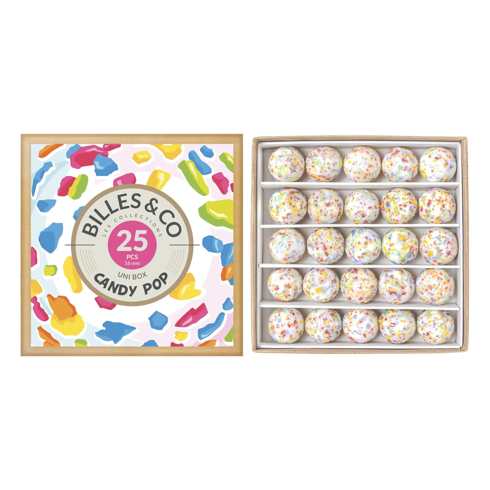 Billes & Co – 25er Murmeldose – Candy Pop