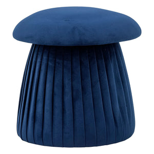 Bloomingville - Roberta recyceltes Polyester-Sitzkissen | Blau