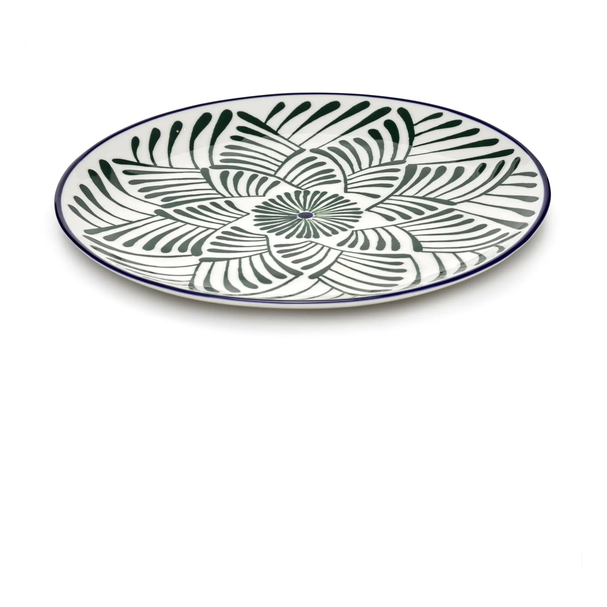 Serax - Baazar yemek tabakları, Waww La Table - 4'lü Set | Yeşil