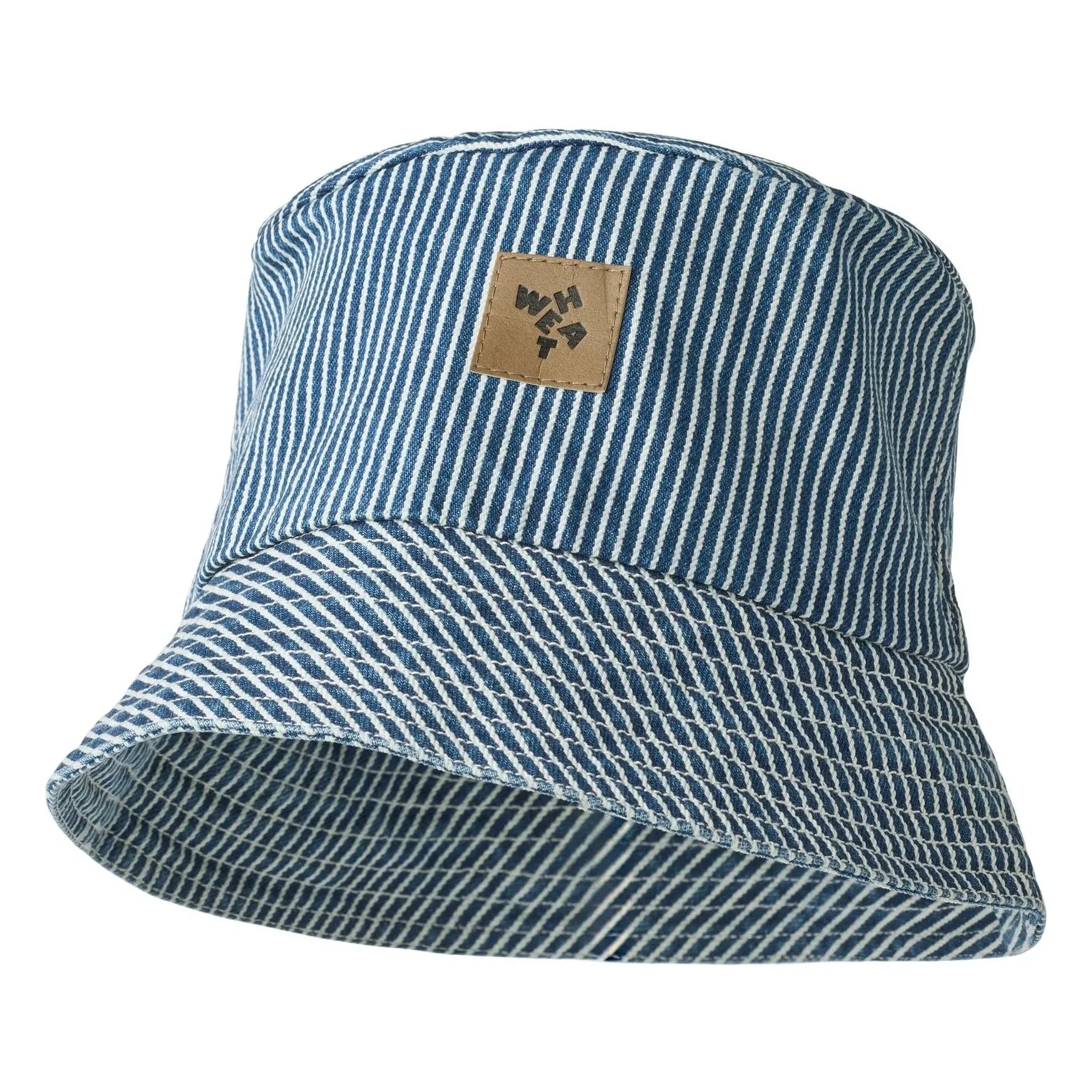Wheat - Bob Charlie Gestreifte Bio-Baumwolle | Blau