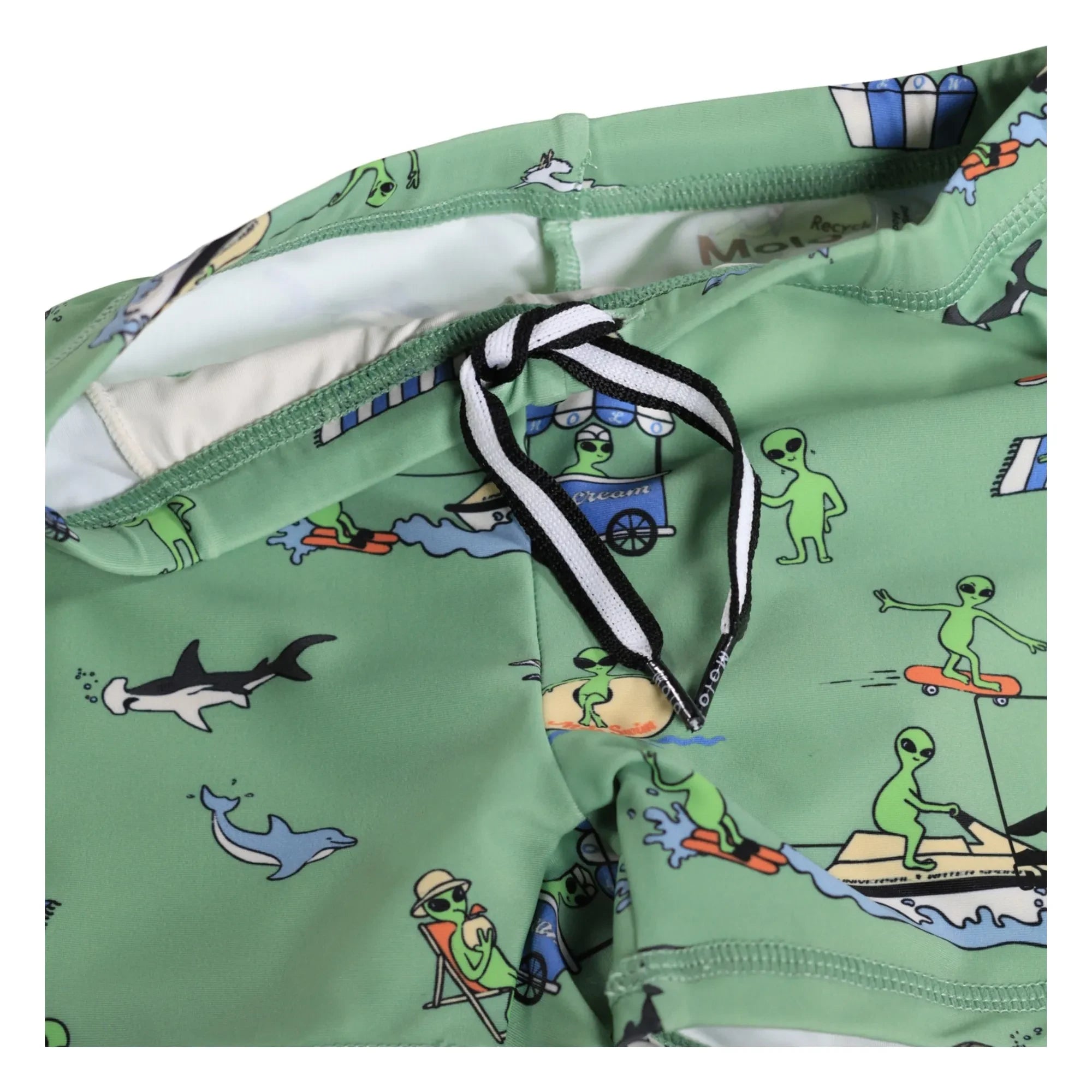 Molo - Norton Alien Recycelter Faser-Badeshort | Grün