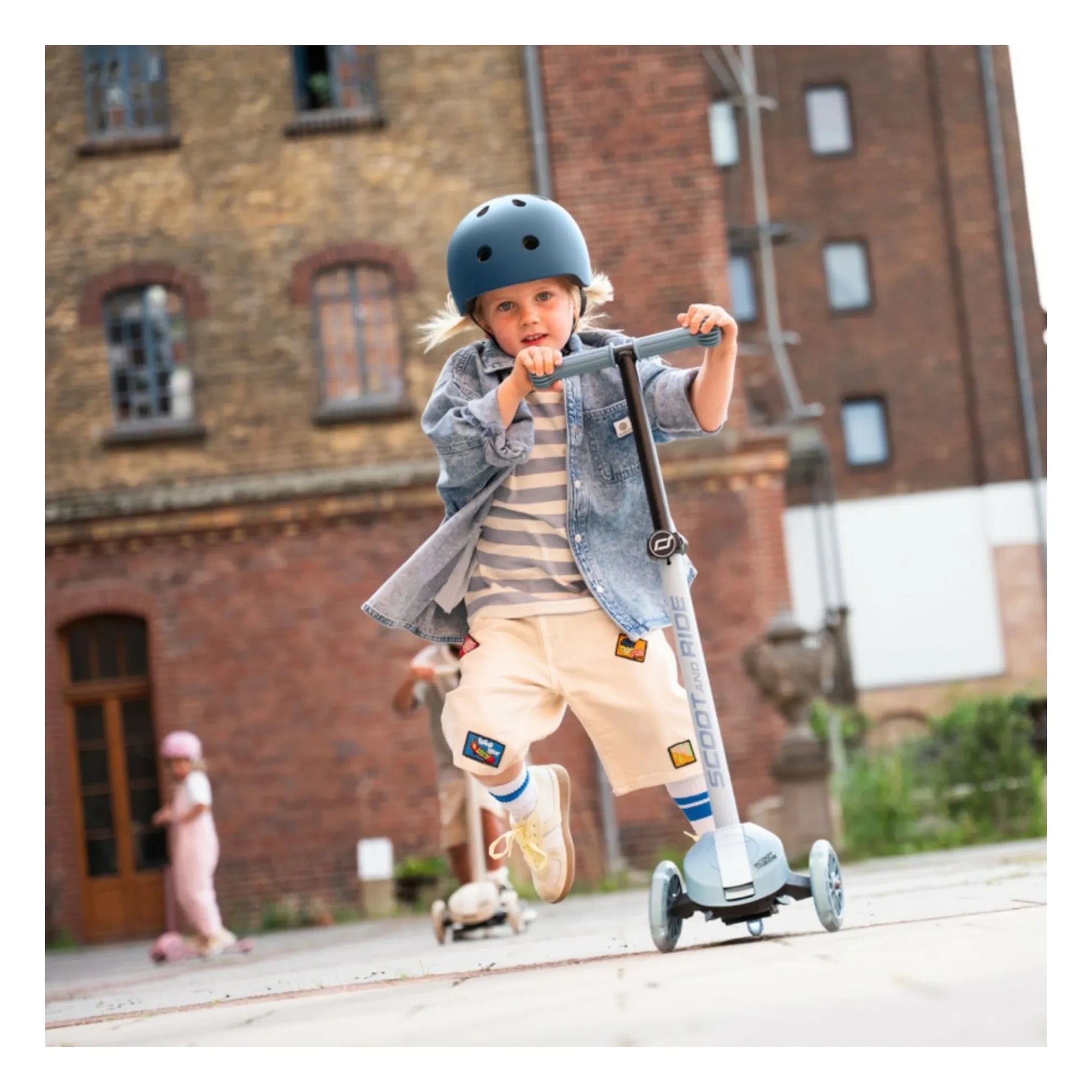 Scoot & Ride - Highwaykick 3S LED Roller | Hellblau