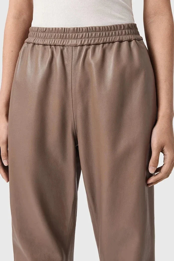 AllSaints JEN Deri Pantolon
