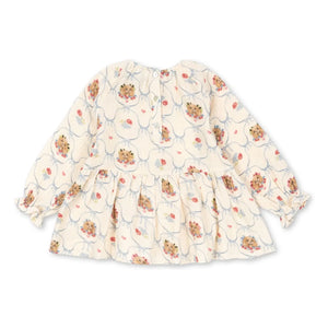 Konges Sløjd - Coco Dogs Bio-Baumwollbluse | Ecru