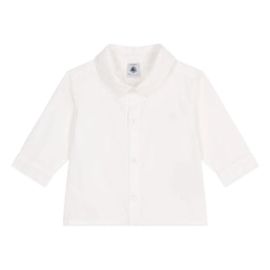 Petit Bateau - Taufhemd aus Bio-Baumwolle | Weiß