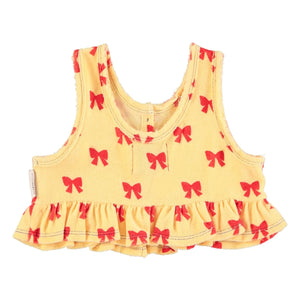 Piupiuchick - Organisches Terry-Knotentop | Gelb
