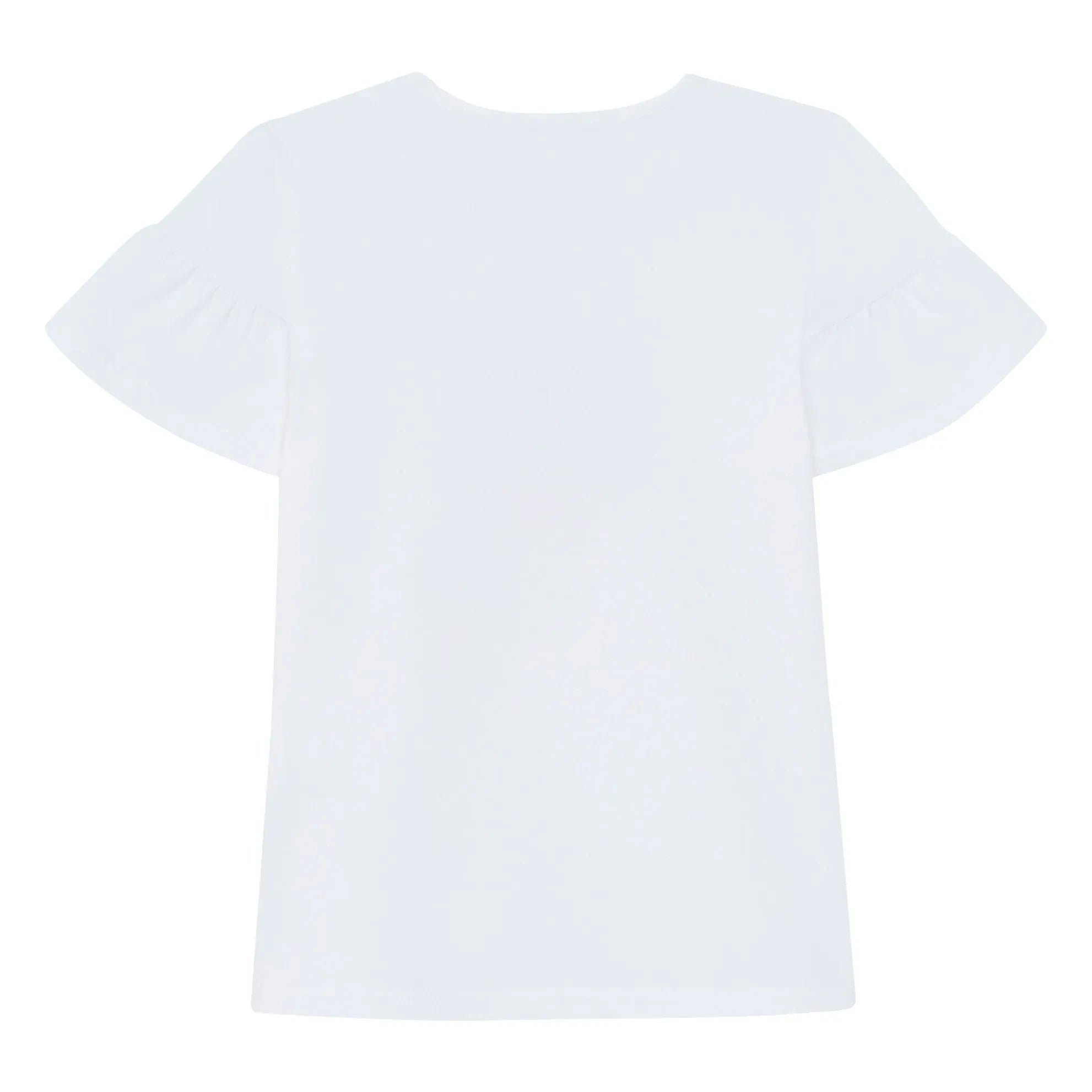 Tartine et Chocolat - Perlenbouquet-T-Shirt | Weiß
