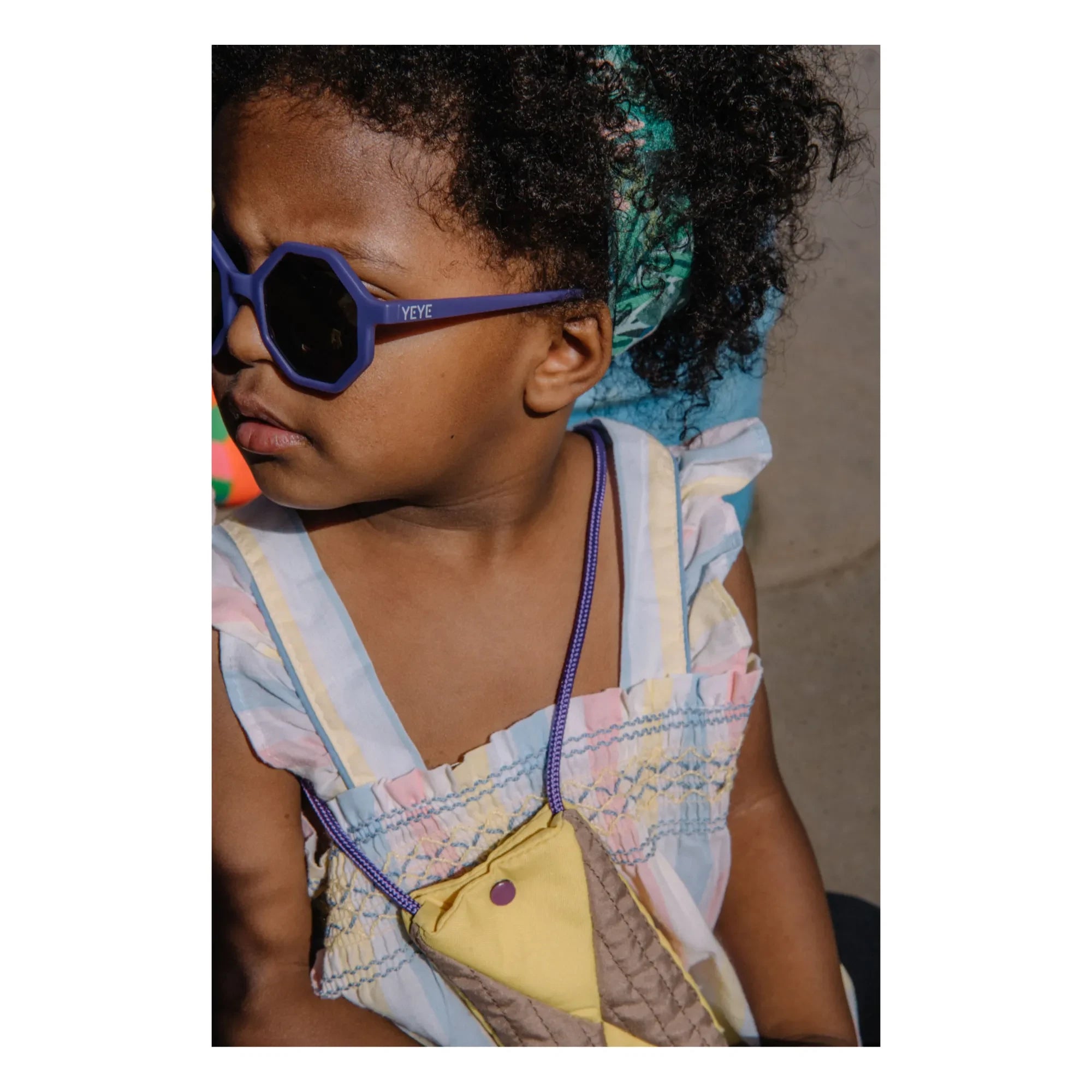 Mini Kyomo - YEYE x Mini Kyomo Lila Sonnenbrille und Etui