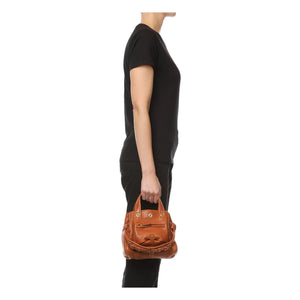 Jérôme Dreyfuss - Billy Nano Lammnappa-Tasche | Cognac