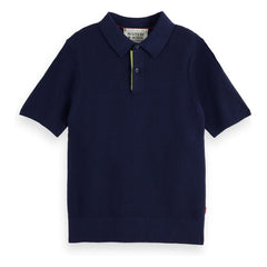 Scotch & Soda – Strickpolo | Marine