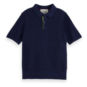 Scotch & Soda – Strickpolo | Marine