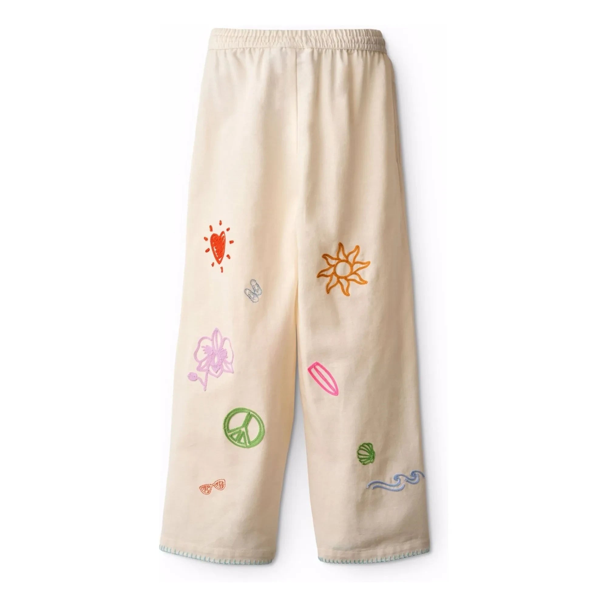 Molo – Alfie Minis Doodles Hose | Ecru