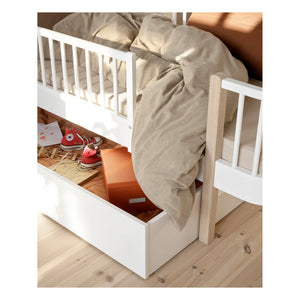 Oliver Furniture - Ahşap Yatak Güvenlik Korkuluğu | Beyaz