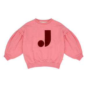 Jenest - Ballon-Sweatshirt Bio-Baumwolle | Fuchsia
