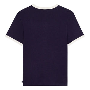 Petit Bateau - Ikonisches Rippstrick-T-Shirt | Marineblau