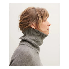 Bompard - 12-Fädiges Kaschmir-Rippstrick-Choker | Silbergrau
