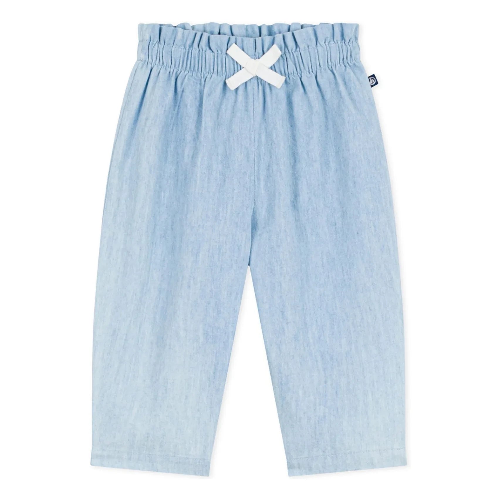Petit Bateau - Leinenhose | Hellblau