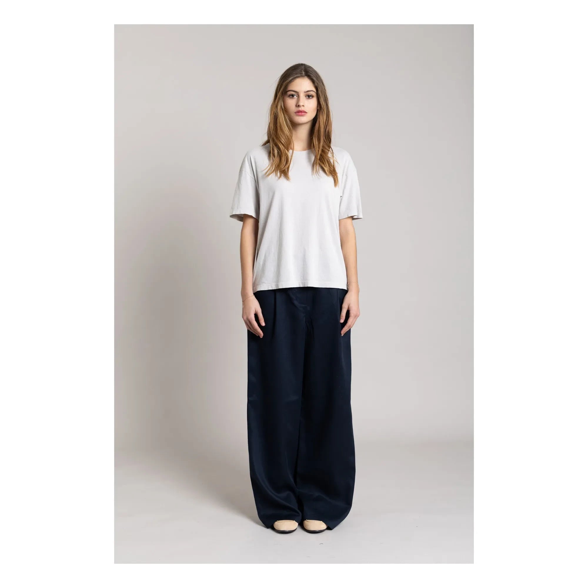 Smallable Woman - Hana Bio-Baumwoll-T-Shirt | Perlengrau