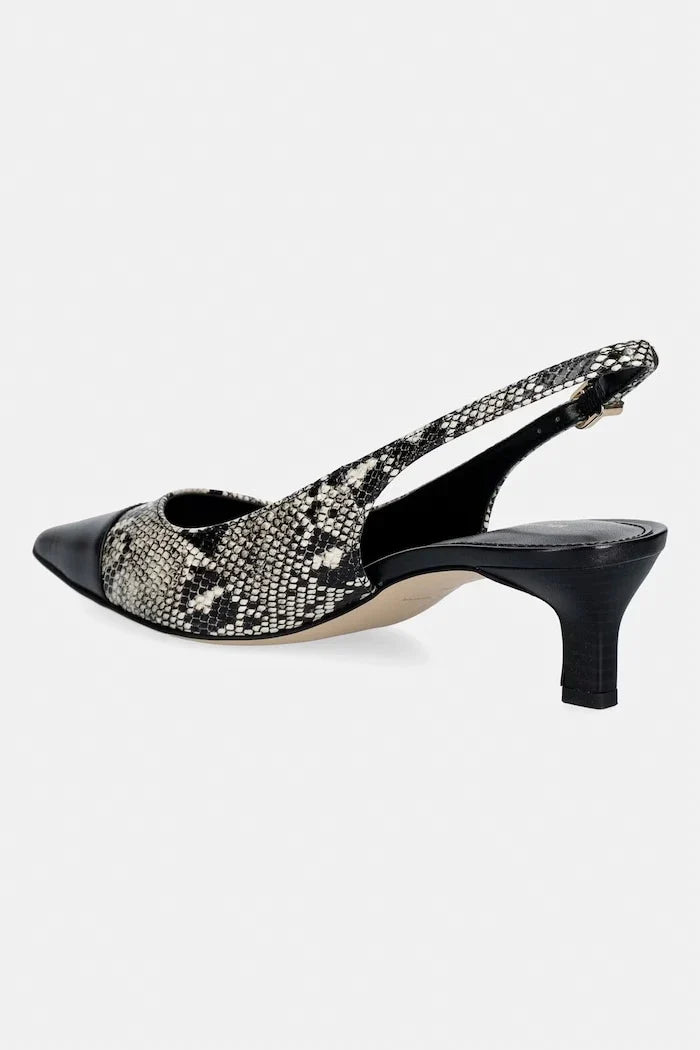 MICHAEL Michael Kors Amara Toe Cap Sling Pump deri ayakkabı