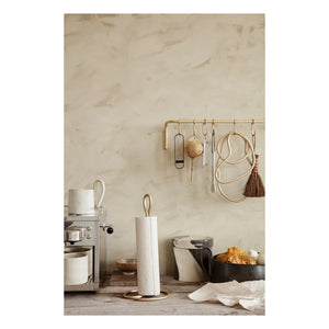 Ferm Living - Curvature Küchenrollenhalter | Gold