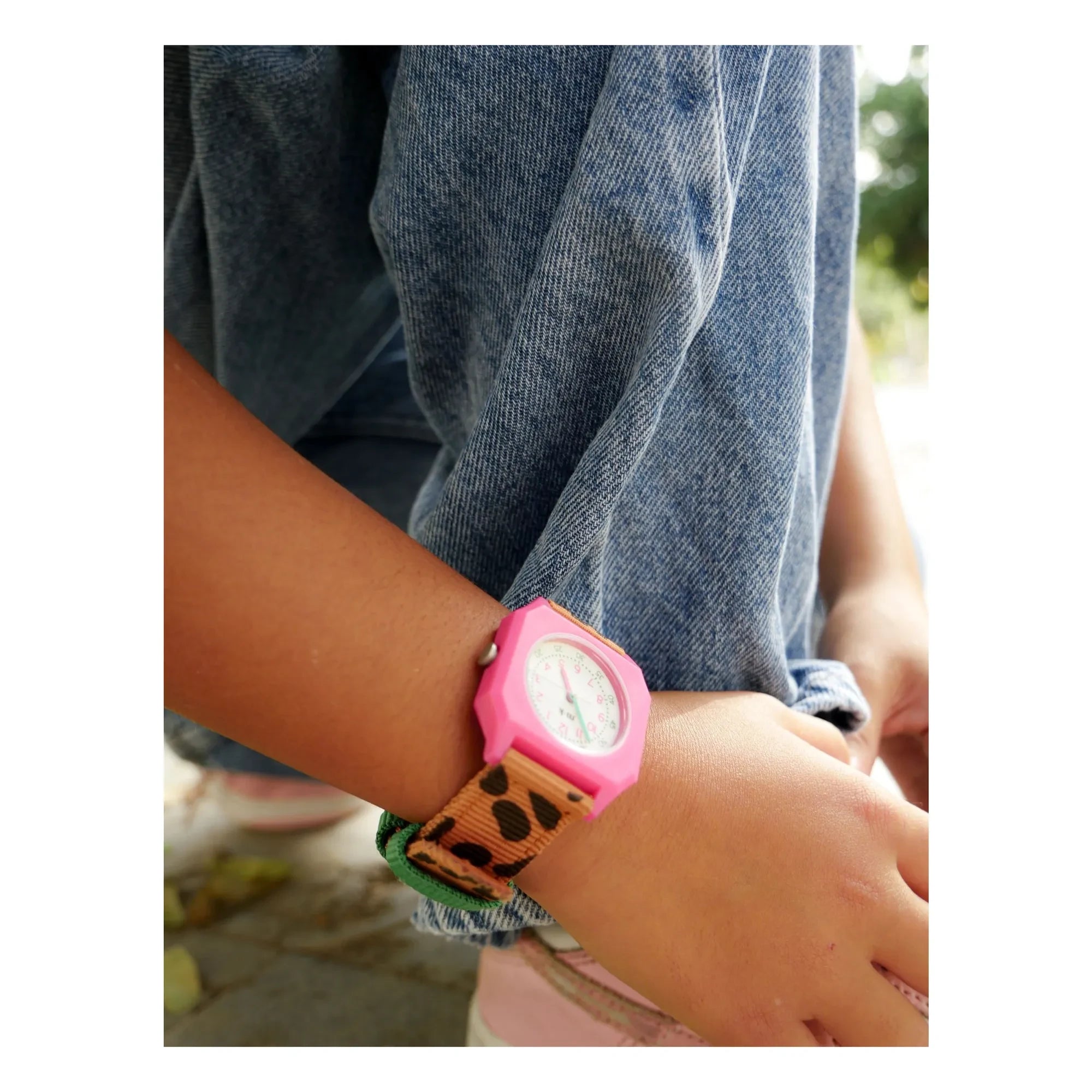 Mini Kyomo - Leopard Watch - Mini Kyomo x Taxi Brousse | Braun