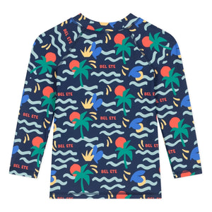 Petit Bateau - UV-Schutz-Bade-T-Shirt Bel Eté | Nachtblau