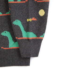 Bobo Choses - Organik Pamuk Lake Kazak | Kömür grisi