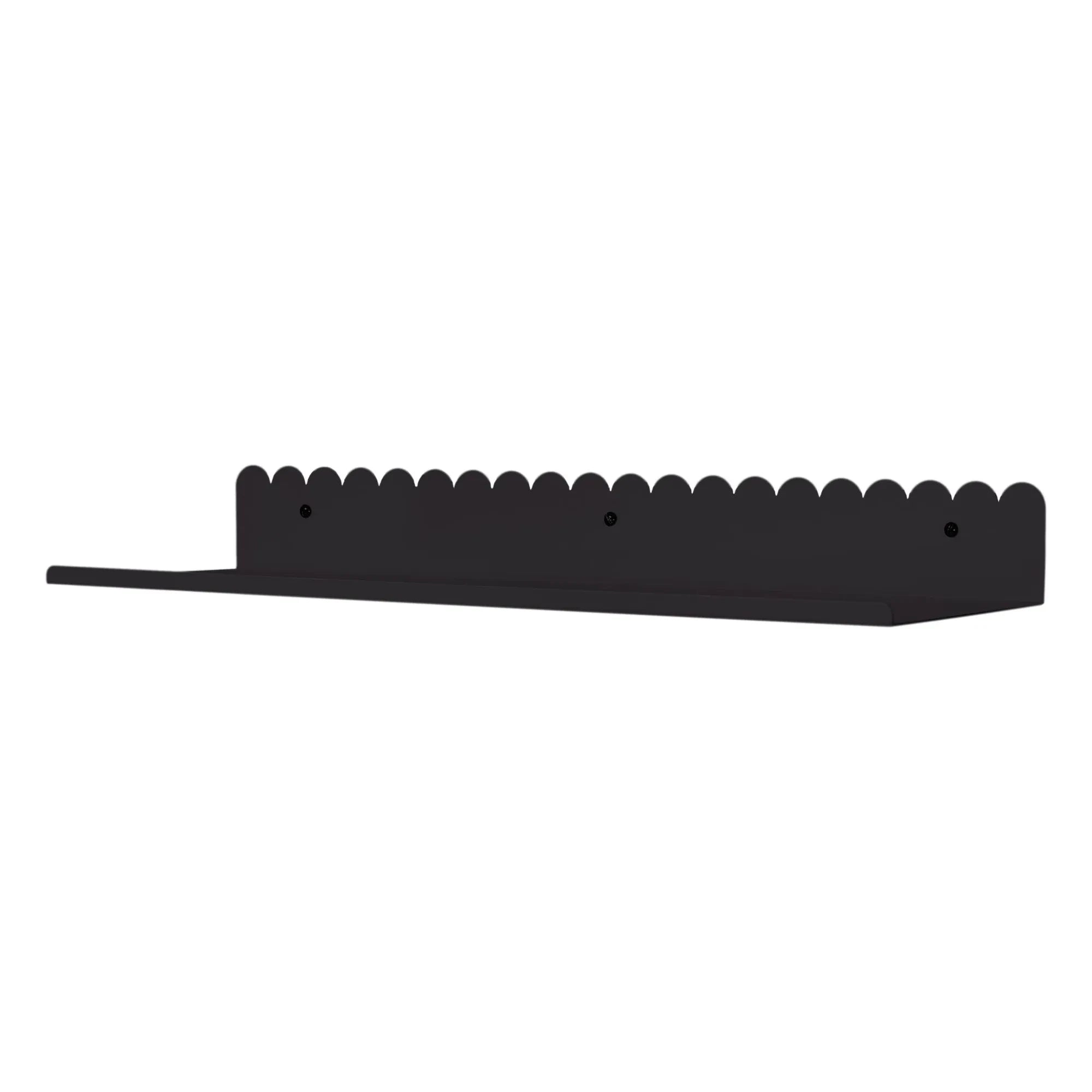 Nobodinoz - Vibes Wandregal 50x16 cm | Schwarz