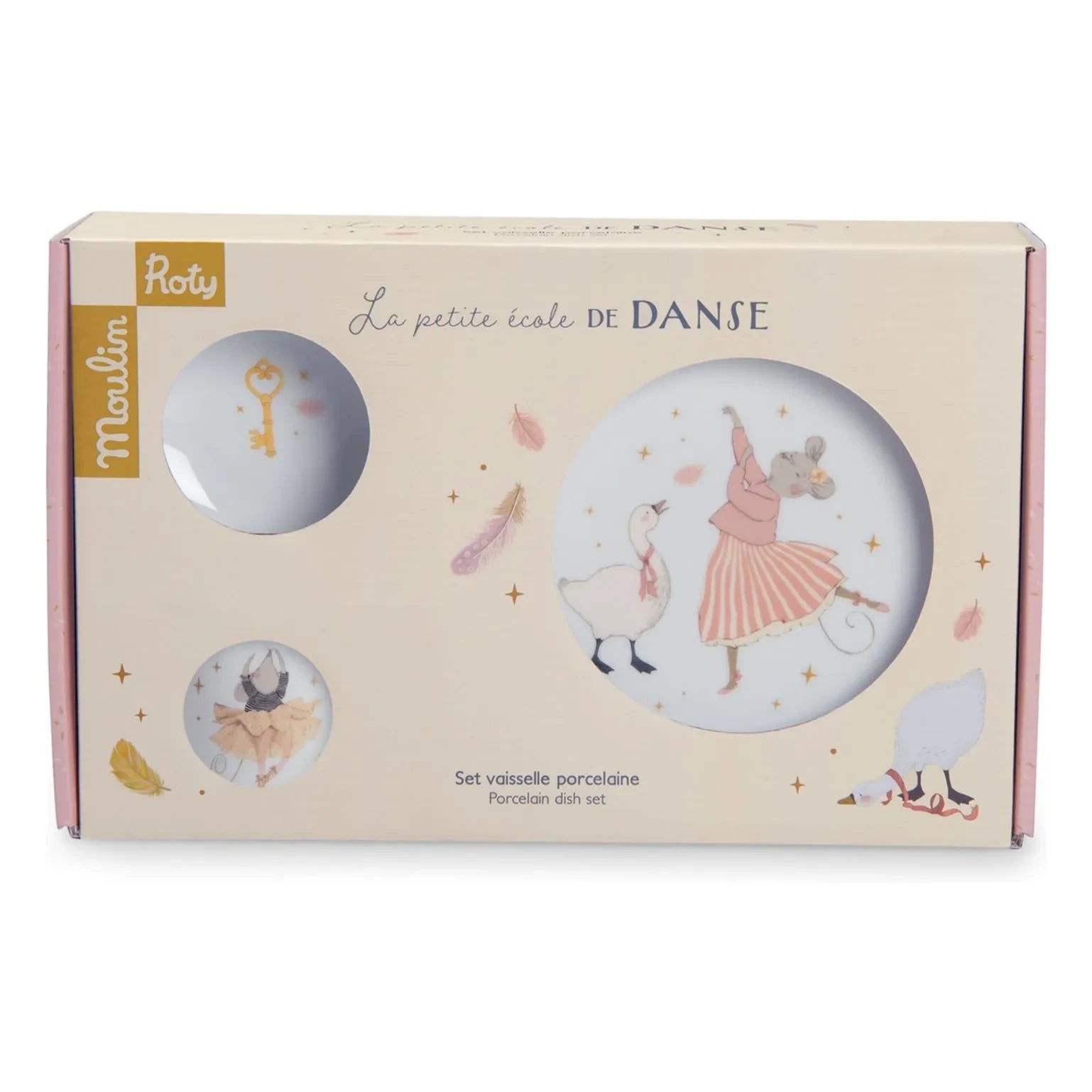 Moulin Roty - Porzellan Geschirrset - La petite école de danse